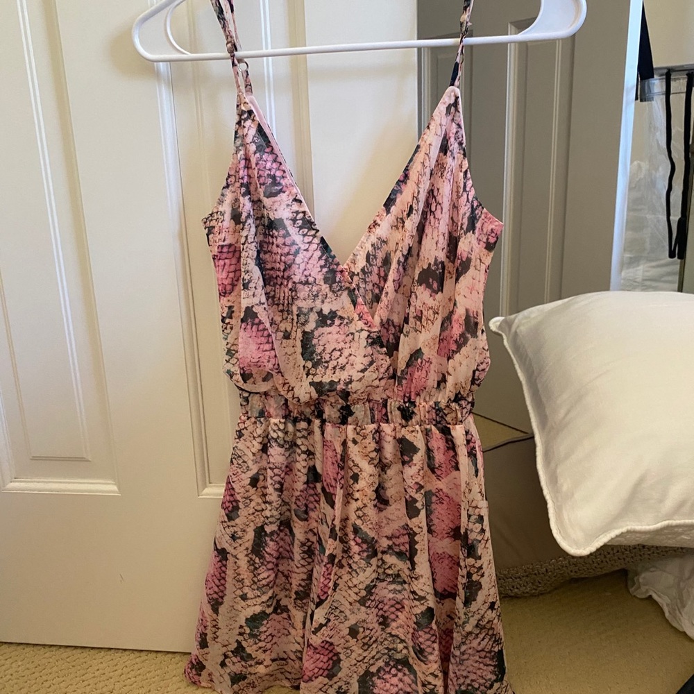 Show me ur MuMu romper. Pink snakeskin